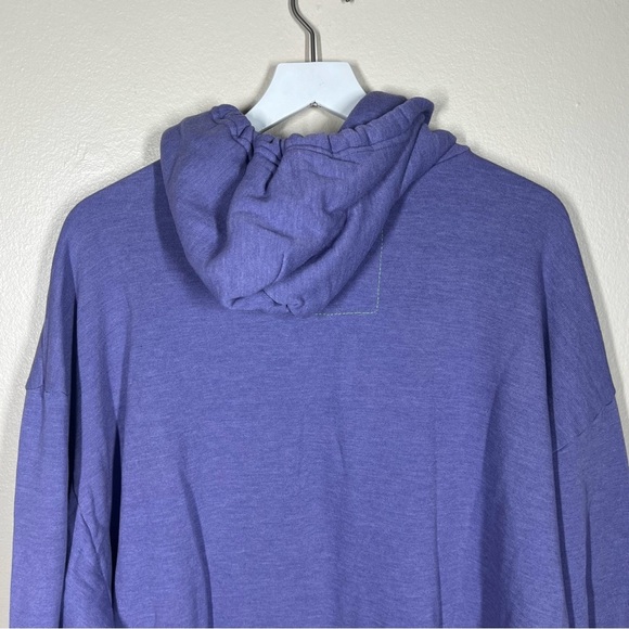 Aviator Nation Unisex Oversized Relaxed Logo Purple Hoodie Sweatshirt Size XXL - Picture 9 of 10